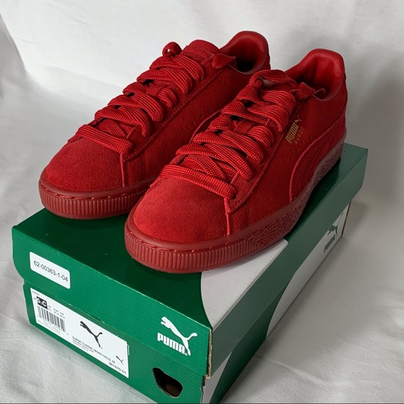 Puma Sneakers Classic Suede Unisex Size 7 Wmns - Picture 12 of 14